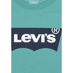 Levi'S T-Shirt Tinta Unita con Logo per Bambino 9E8157X VERDE LEVI'S 