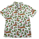 Moschino Camicia Mezza Manica Tinta Unita con Stampe per Bambino MUX01X BIANCO MOSCHINO 