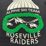 NEVER TOO shirt girocollo tinta unita con stampa Nero per Neonato NT2164BXN NERO NEVER TOO 