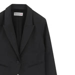 Patrizia Pepe Giacca tinta unita Modello Crop Nero per Bambina 7S0277XX NERO PATRIZIA PEPE 