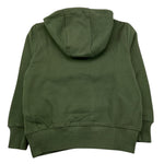 REPLAY felpa chiusa con cappuccio tinta unita cn logo Verde per Bambino SB2448 VERDE REPLAY 