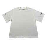 Disclaimer T-Shirt Girocollo Tinta Unita con Stampa per Bambino 25EDK58467 BIANCO DISCLAIMER 
