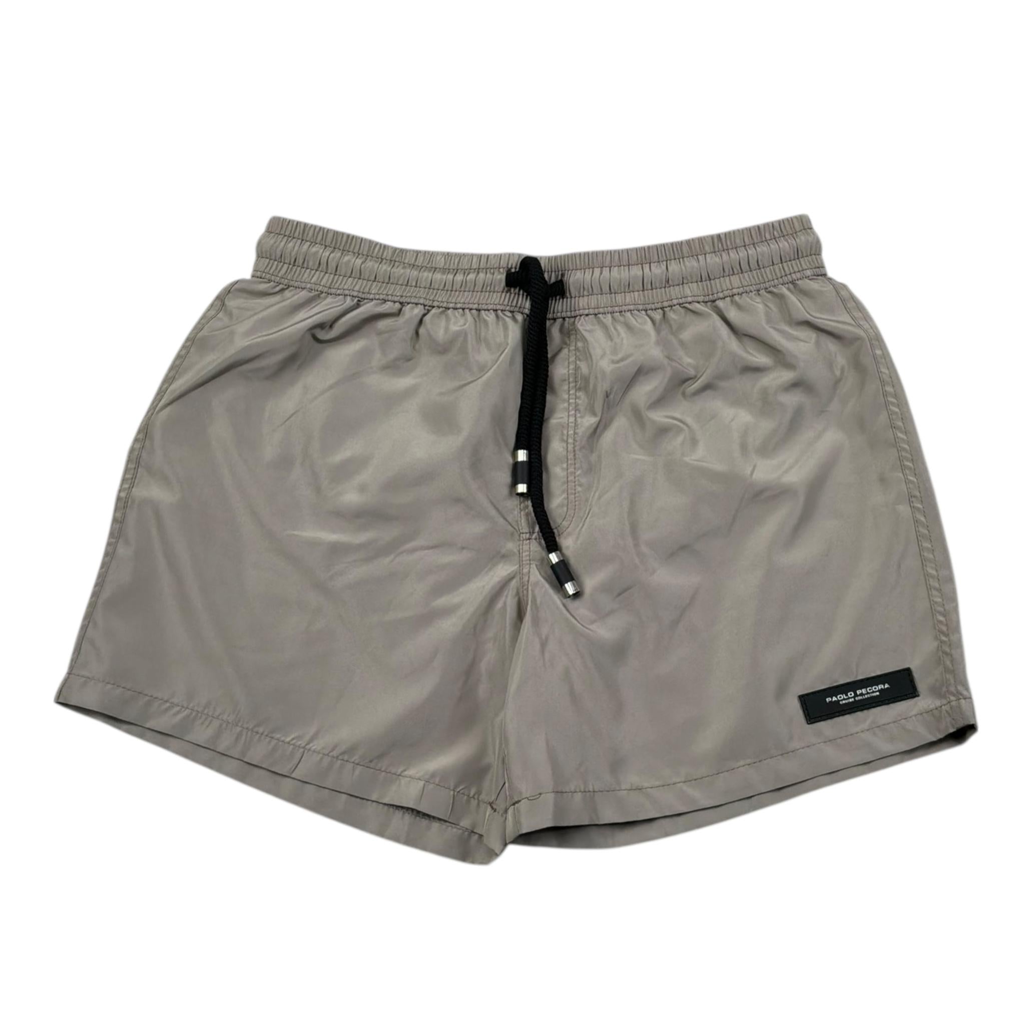 Paolo Pecora Costume Modello Boxer Tinta Unita per Bambino PP2004XX FANGO PAOLO PECORA 