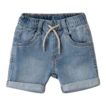 Sarabanda Bermuda tinta unita In Denim Blu per Neonato 3B625 BLU SARABANDA 