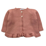 MAC ILUSIO'N cardigan tinta unita Rosa per Neonato 9480 ROSA MAC ILUSIO'N 