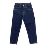 JOHN RICHMOND jeans tinta unita con stampa logo Blu per Bambino RBA24093JEE BLU JOHN RICHMOND 