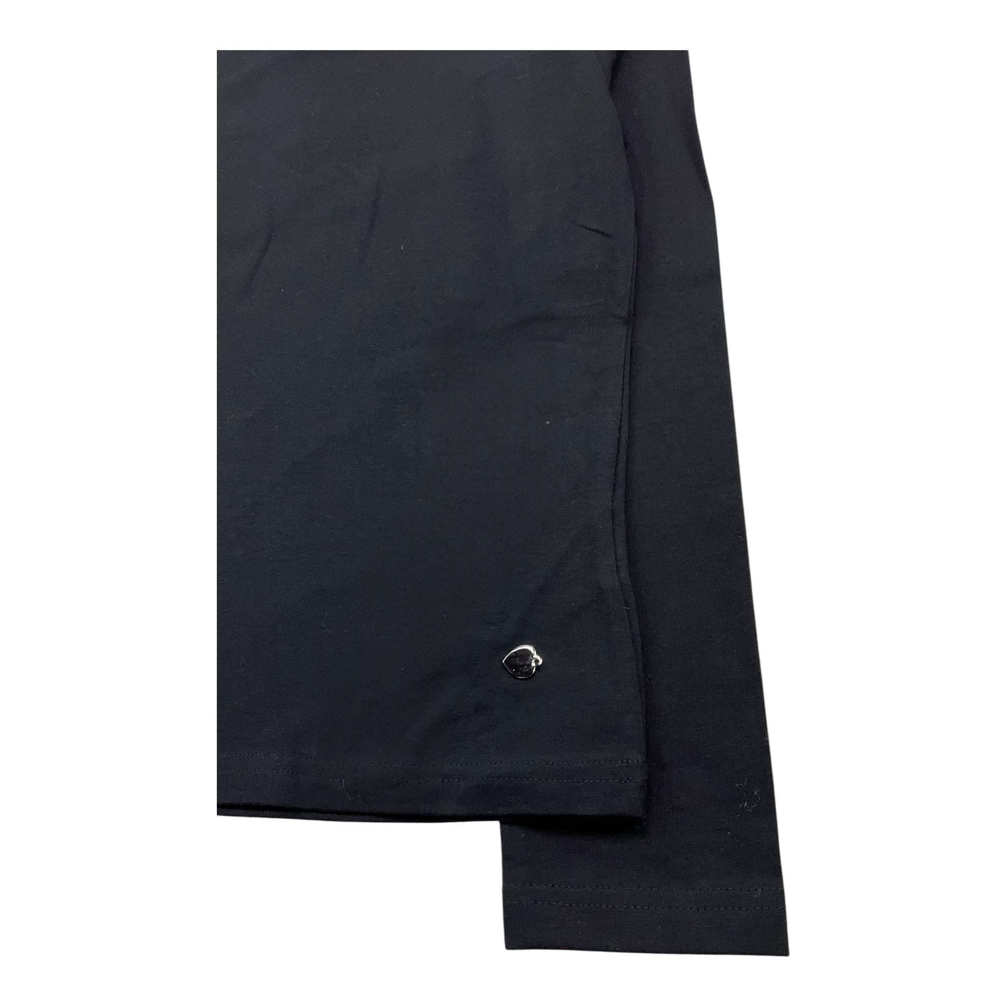 TO be too shirt collo alto tinta unita Nero per Bambina TFJF24T402 NERO TO be too 