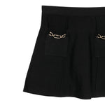 Twinset Gonna Tinta Unita con Elastico In Vita per Bambina 251GJ3QW3X NERO TWINSET 