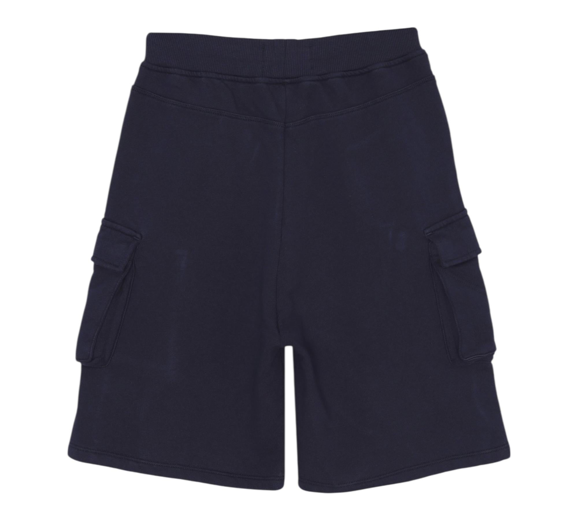 Roy Roger'S Bermuda In Felpa Tinta Unita per Bambino RB121 BLU ROY ROGER'S 