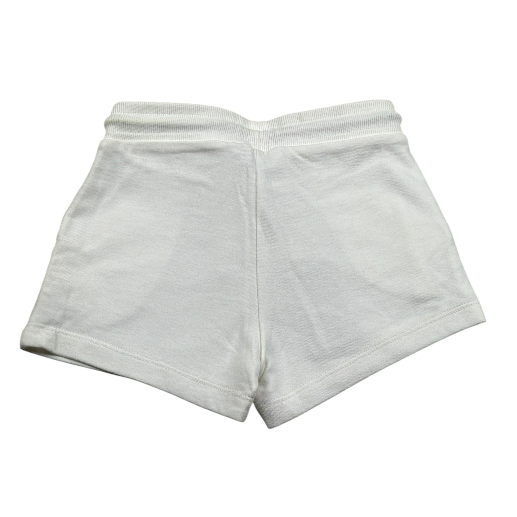 Tommy Hilfiger Short tinta unita con Logo Bianco per Bambina KG0KG05061 BIANCO TOMMY HILFIGER 