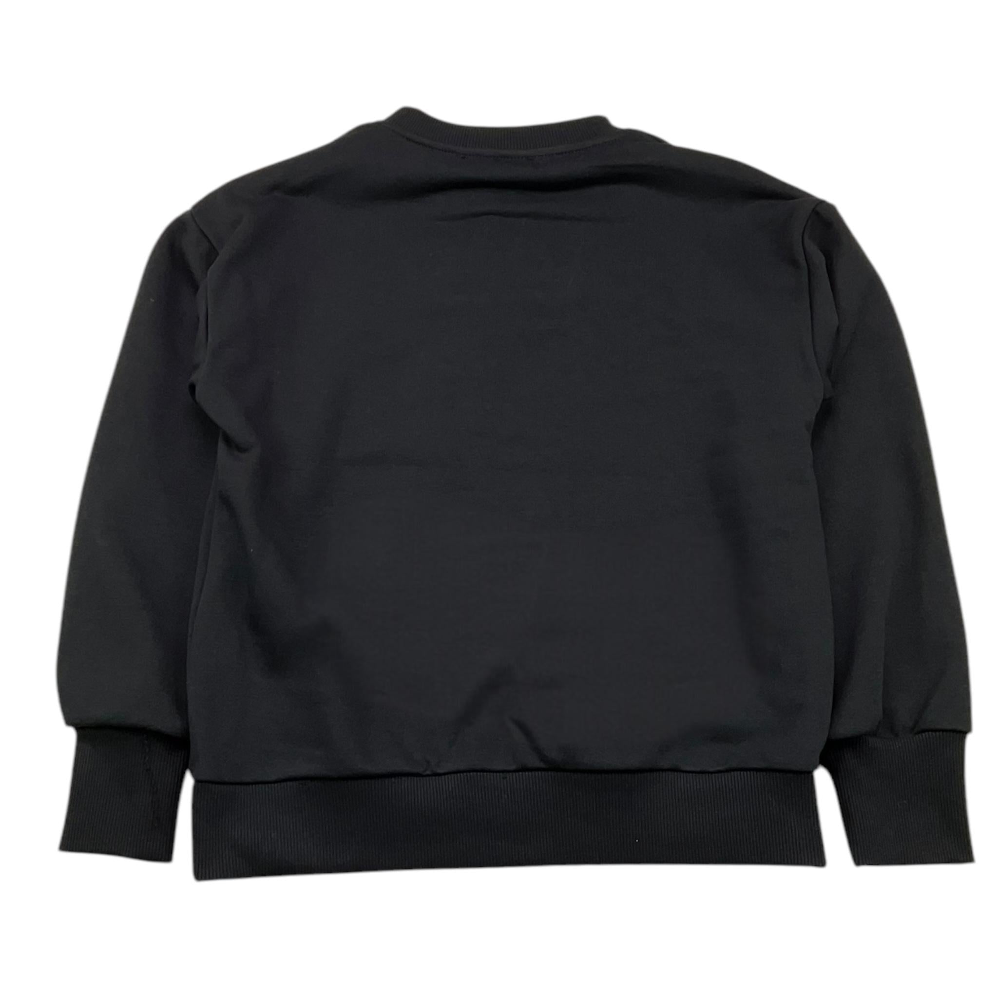 JOHN RICHMOND felpa chiusa girocollo tinta unita cn brillantini Nero per Bambina RGA25179FE NERO JOHN RICHMOND 