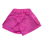 Dusty Color Short Tinta Unita con Elastic In Vita per Bambina DJWS5015SH FUXIA DUSTY COLOR 