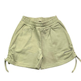 Hinnominate Short In Felpa Tinta Unita Verde Per Bambina