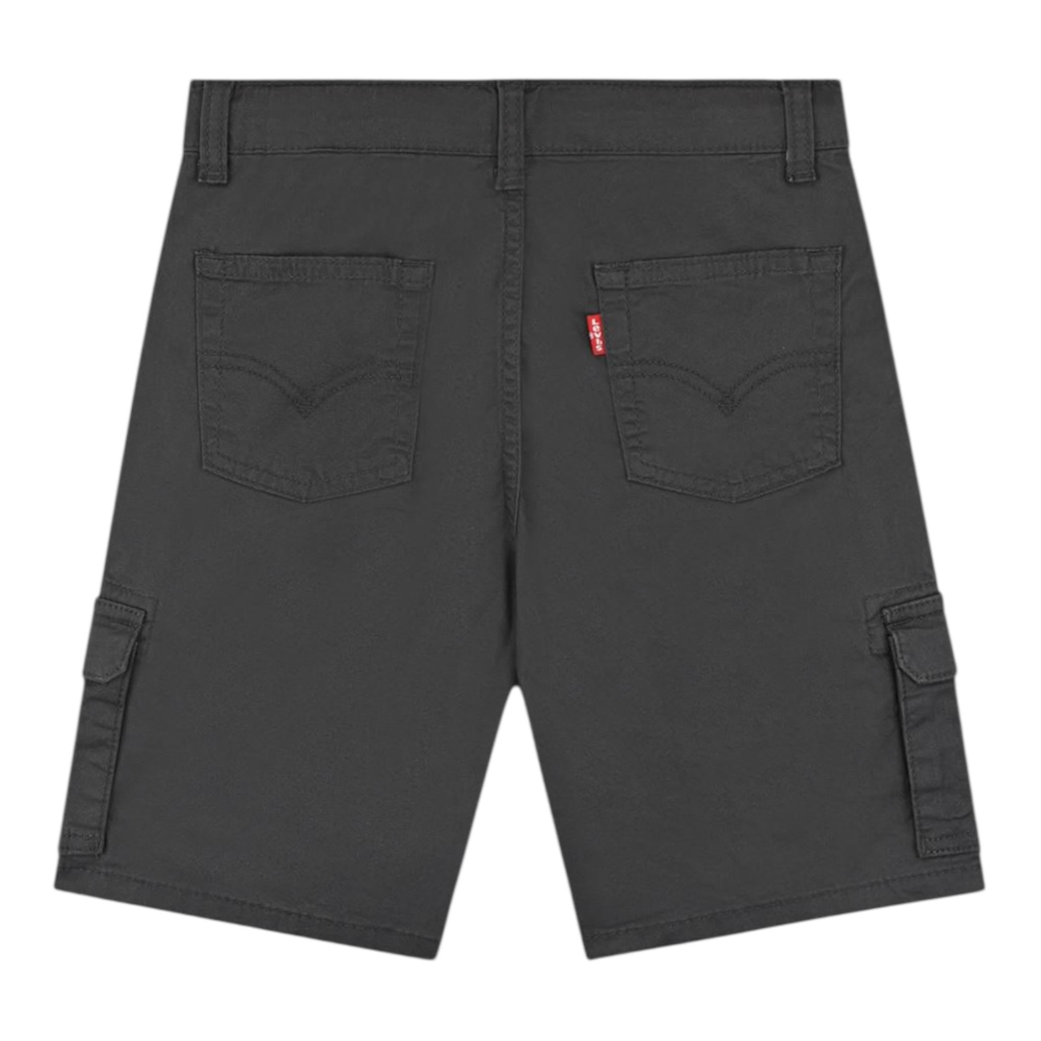 Levi'S Bermuda Tinta Unita con Tasconi per Bambino 8EM381 NERO LEVI'S 