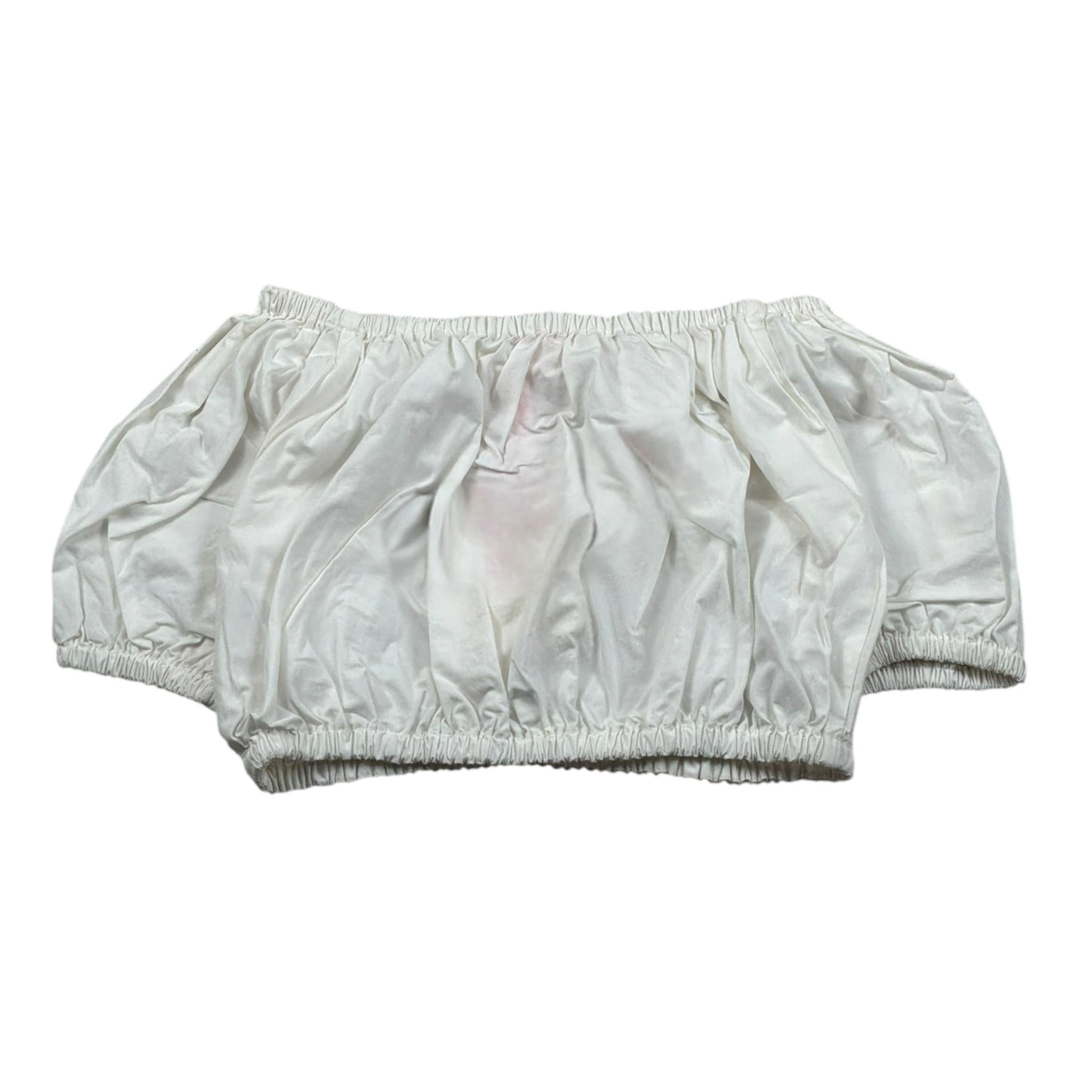 Vicolo Top Mezza Manica tinta unita Bianco per Bambina 3146MY00047 BIANCO VICOLO 