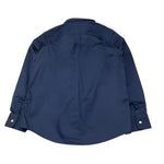 Sun68 Camicia Tinta Unita con Logo per Bambino S35301 BLU SUN68 