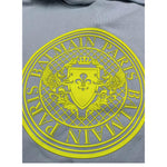 Balmain Completo 2 Pezzi Felpa Smanicata-Bermuda Tinta Unita per Bambino BU3Q80 AZZURRO BALMAIN 