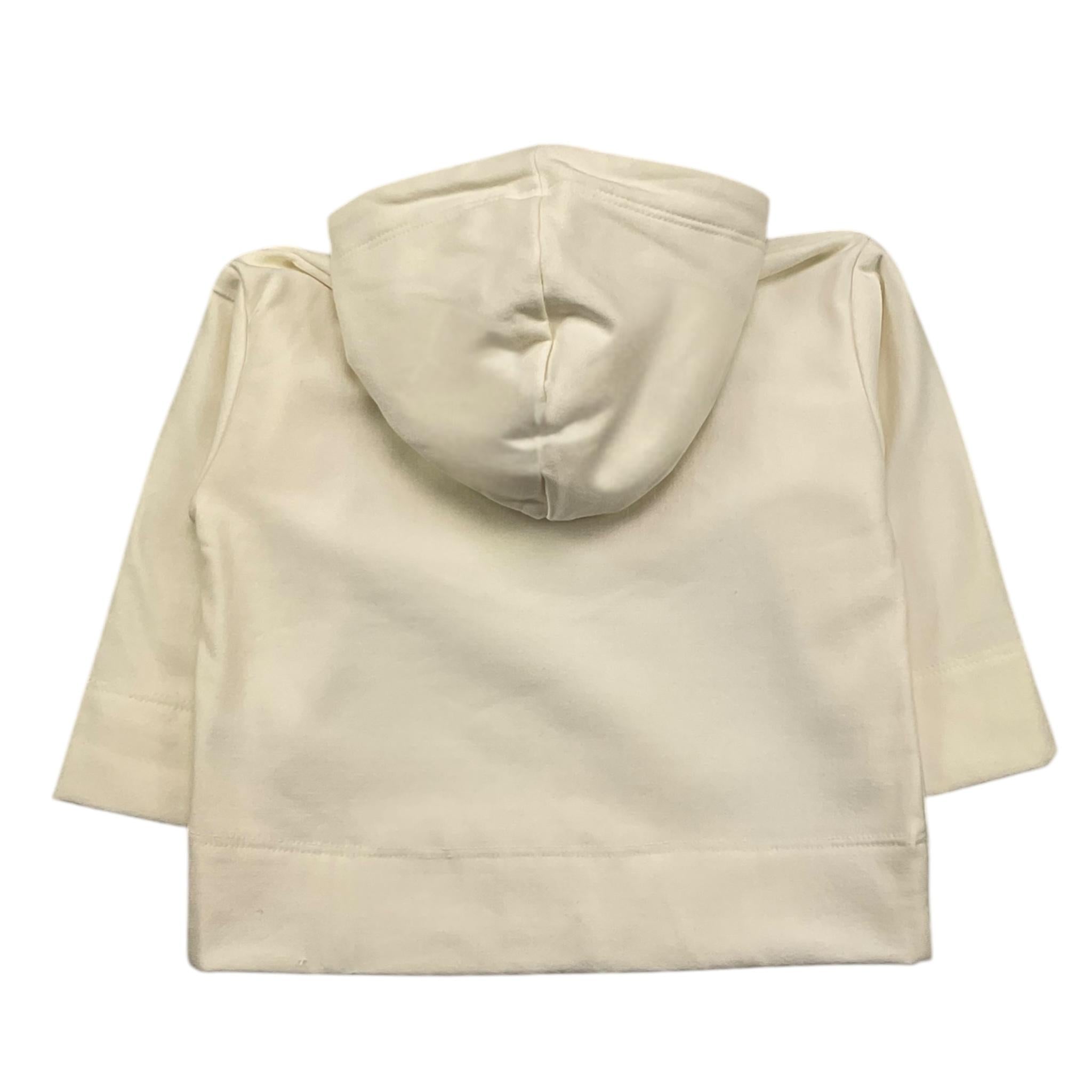 BAMBOOM+BABIES felpa chiusa con cappuccio tinta unita Panna per Neonato 708 PANNA BAMBOOM+BABIES 