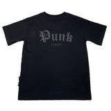 JOHN RICHMOND t-shirt girocollo tinta unita con applicazioni Nero per Bambino RBA25025TS NERO JOHN RICHMOND 