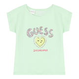 Guess Completo 2 Pezzi T-Shirt-Short per Neonata K3GG03K6YW0 VERDE GUESS 