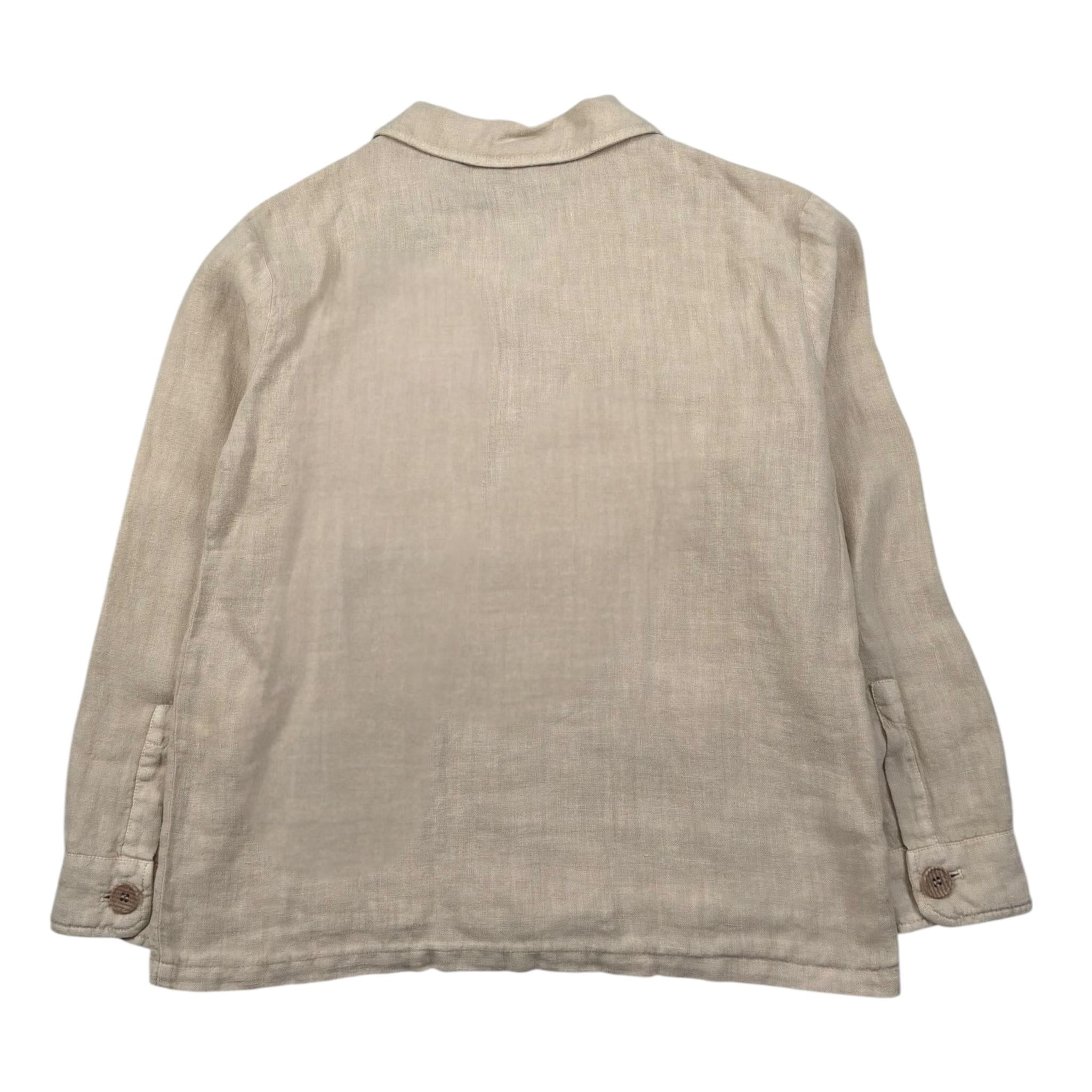 Daniele Alessandrini Camicia Manica Lunga Tinta Unita per Bambino 12351284 BEIGE DANIELE ALESSANDRINI 