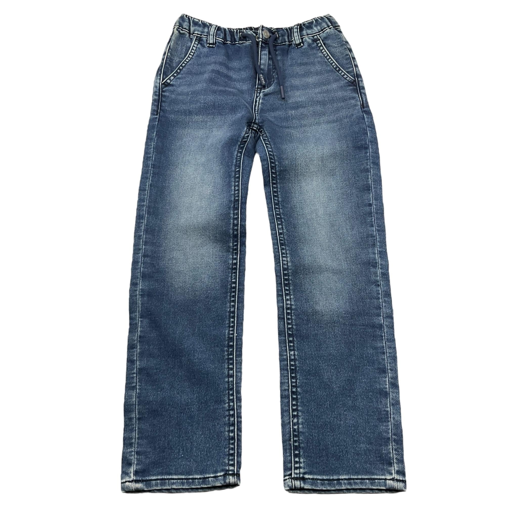 Guess Jeans Tinta Unita con Elastico In Vita per Bambino N4RA05D59P0 AZZURRO GUESS 