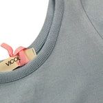 Vicolo T-Shirt Girocollo Tinta Unita per Neonata 3146WY00313X AZZURRO VICOLO 