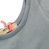 Vicolo T-Shirt Girocollo Tinta Unita per Neonata 3146WY00313X AZZURRO VICOLO 