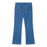 Mayoral Leggins Effetto Jeans Tinta Unita per Bambina 3702 AZZURRO MAYORAL 