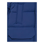 SAVE THE DUCK giubbino tinta unita con cappuccio Blu per Bambino P41866B BLU SAVE THE DUCK 