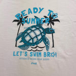 F**K T-Shirt Tinta Unita con Stampa per Bambino FJJD BIANCO F**K 