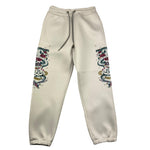 JOHN RICHMOND pantalone tuta tinta unita con stampa in contrasto Grigio per Bambino RBA25178PA GRIGIO JOHN RICHMOND 