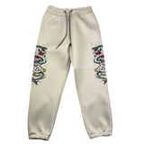 JOHN RICHMOND pantalone tuta tinta unita con stampa in contrasto Grigio per Bambino RBA25178PA GRIGIO JOHN RICHMOND 