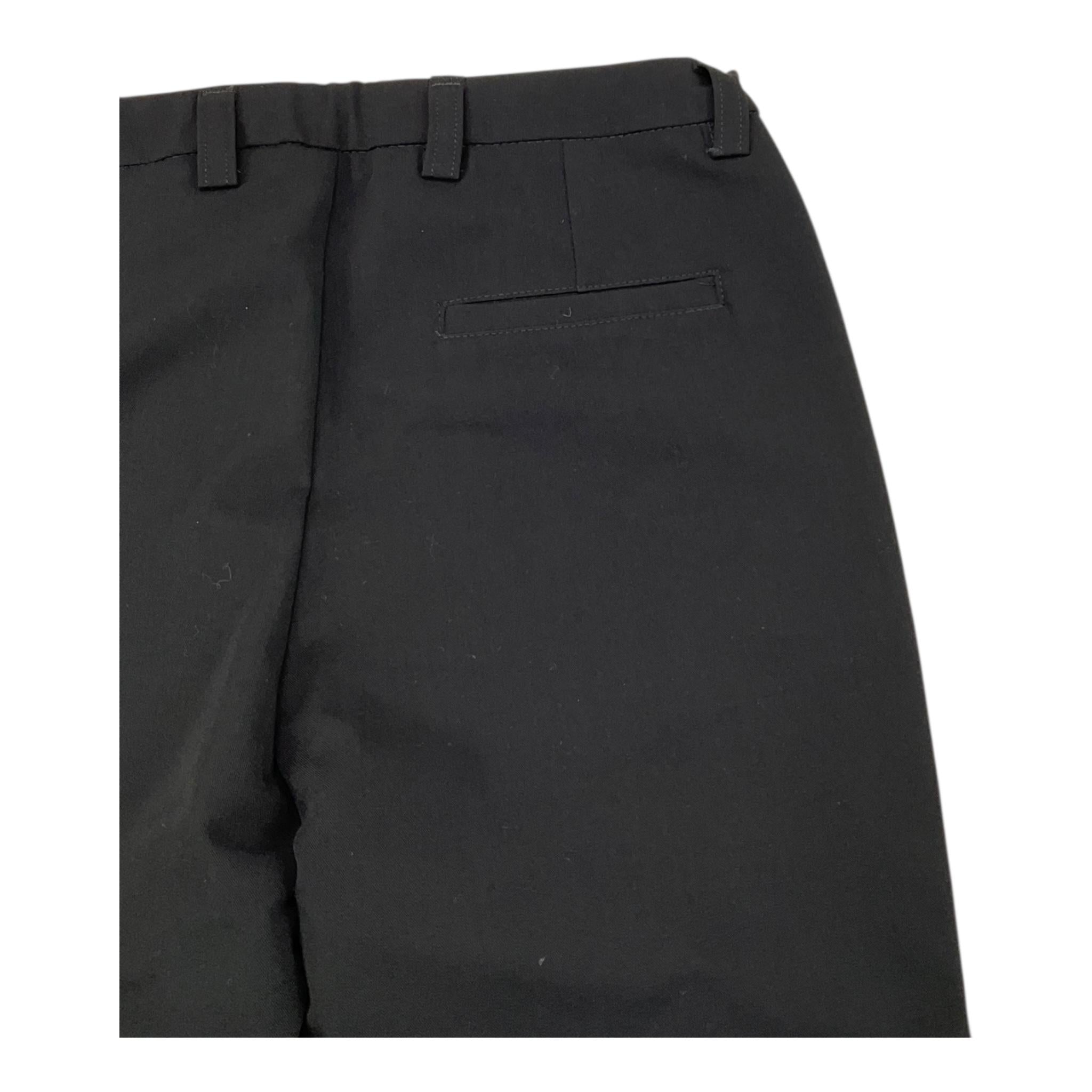 DANIELE ALESSANDRINI pantalone tinta unita con girovita regolabile Nero per Bambino 1235P1271 NERO DANIELE ALESSANDRINI 