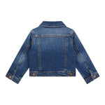 Guess Giubbino In Denim Tinta Unita per Neonato N4RL07D4GV0 BLU GUESS 