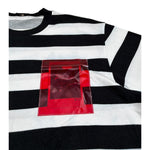 N°21 T-Shirt Fantasia A Righe Bianco/Nero per Bambino N21499 BIANCO/NERO N°21 
