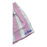 Saint Barth Short Bicolore con Fantasia A Righe per Bambina MEA00100897 BIANCO/ROSA SAINT BARTH 