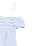 Philosophy Abito Tinta Unita Fantasia A Righe per Bambina I1E912 AZZURRO PHILOSOPHY 