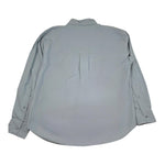 Xacus Camicia Manica Lunga Tinta Unita per Bambina 85110 AZZURRO XACUS 