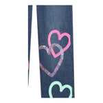BillIEBLUSH jeans tinta unita con stampa Blu per Bambina U20449 BLU BillIEBLUSH 