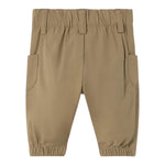 Mayoral Pantalone tinta unita con Elastico In Vita Beige per Neonato 16533 BEIGE MAYORAL 