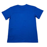 Refrigiwear T-Shirt Girocollo Tinta Unita con Stampa per Bambino 110TRMJS25X BLU REFRIGIWEAR 