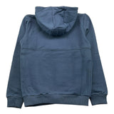 ANTONY MORATO felpa chiusa con cappuccio tinta unita Blu per Bambino MKFL00485 BLU ANTONY MORATO 