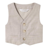 Mayoral Gilet Tinta Unita per Neonato 1394XX BEIGE MAYORAL 