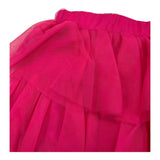 M+E' Gonna Tinta Unita con Tulle Ed Elastico In Vita Fuxia per Neonata