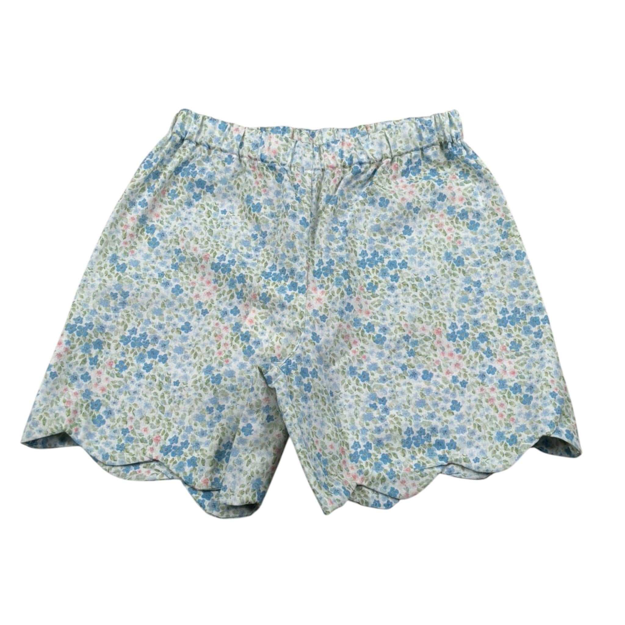 Per Te Short tinta unita Fantasia Floreale Bianco per Neonata 34307 BIANCO PER TE 