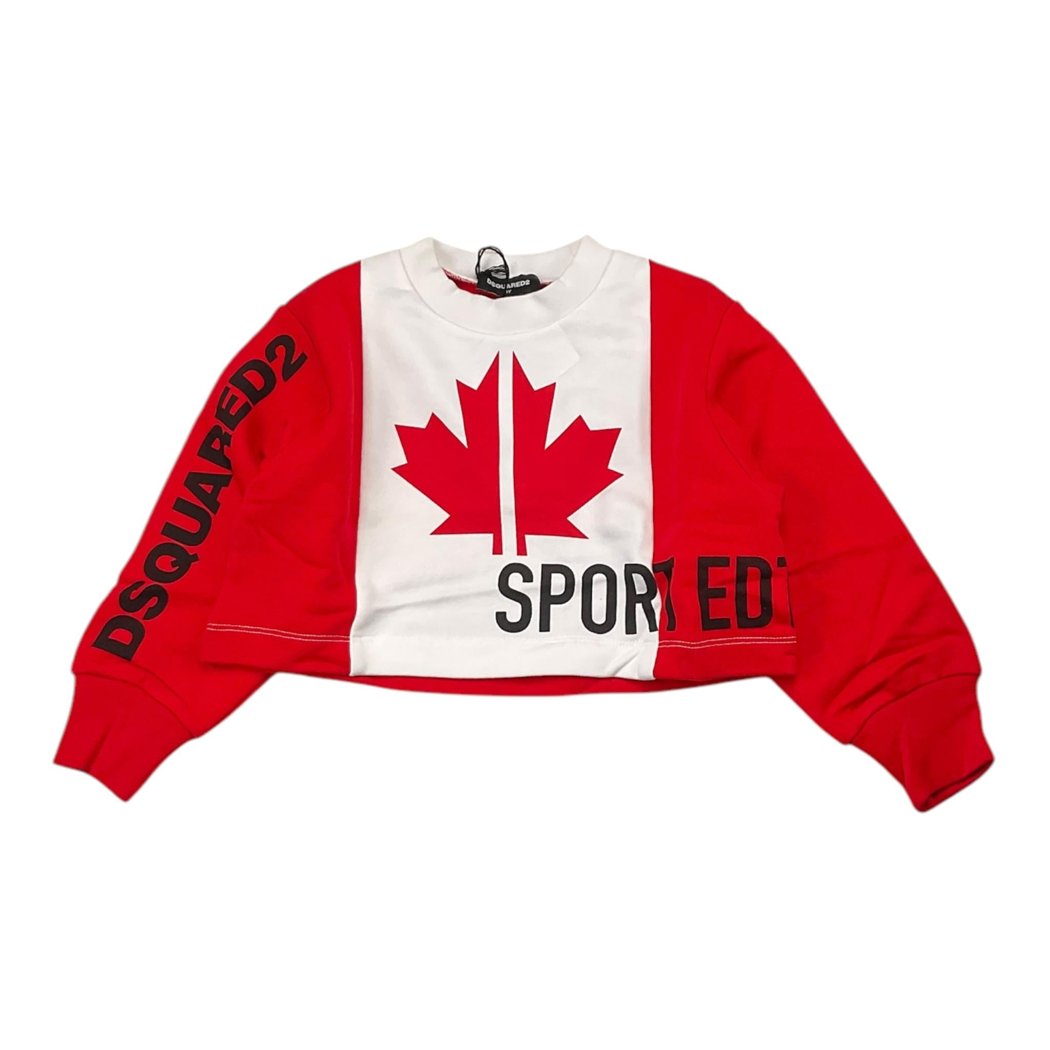 DQ1440BIANCO/ROSSO DSQUARED2