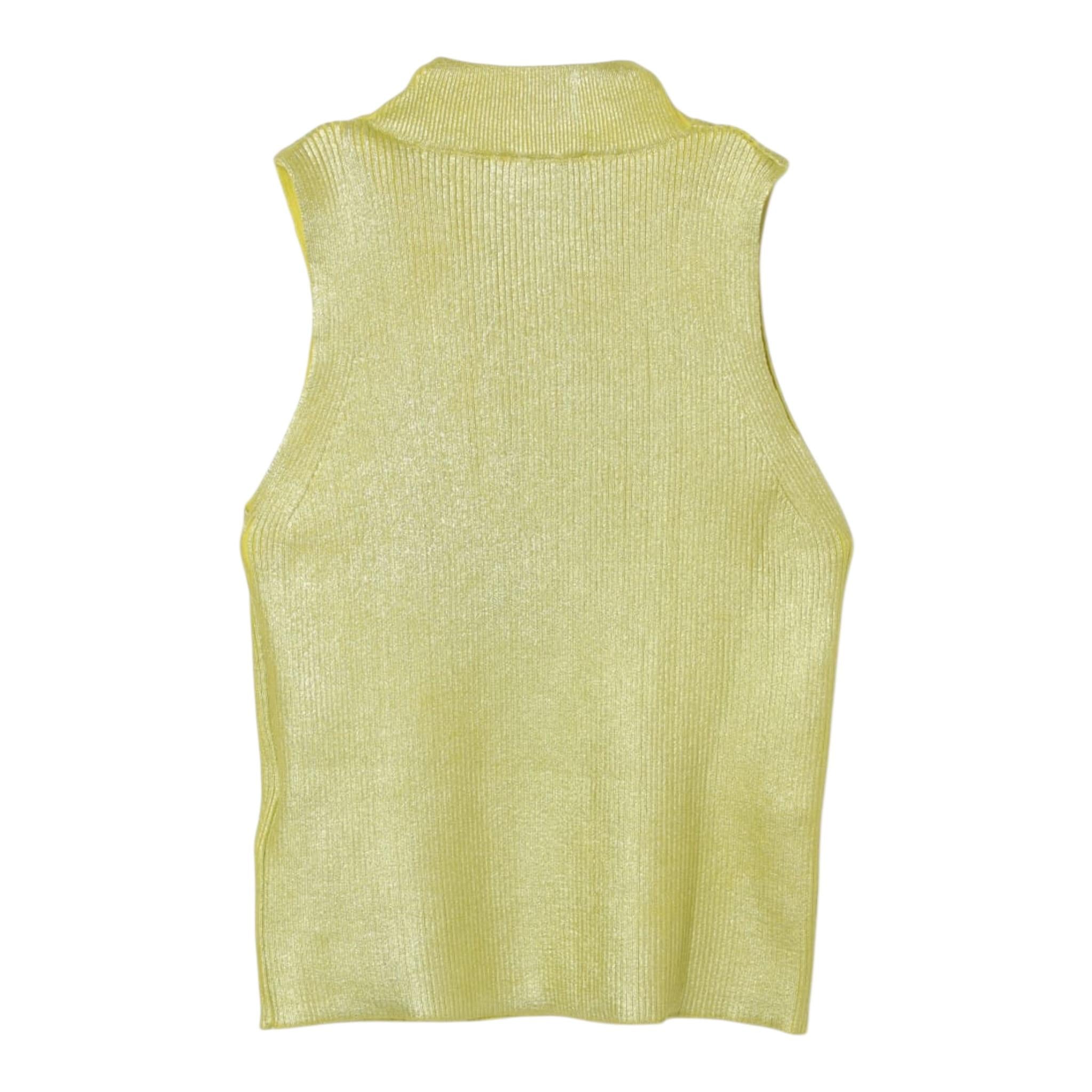 Diesel Canotta Tinta Unita con Logo per Bambina J02199 GIALLO DIESEL 