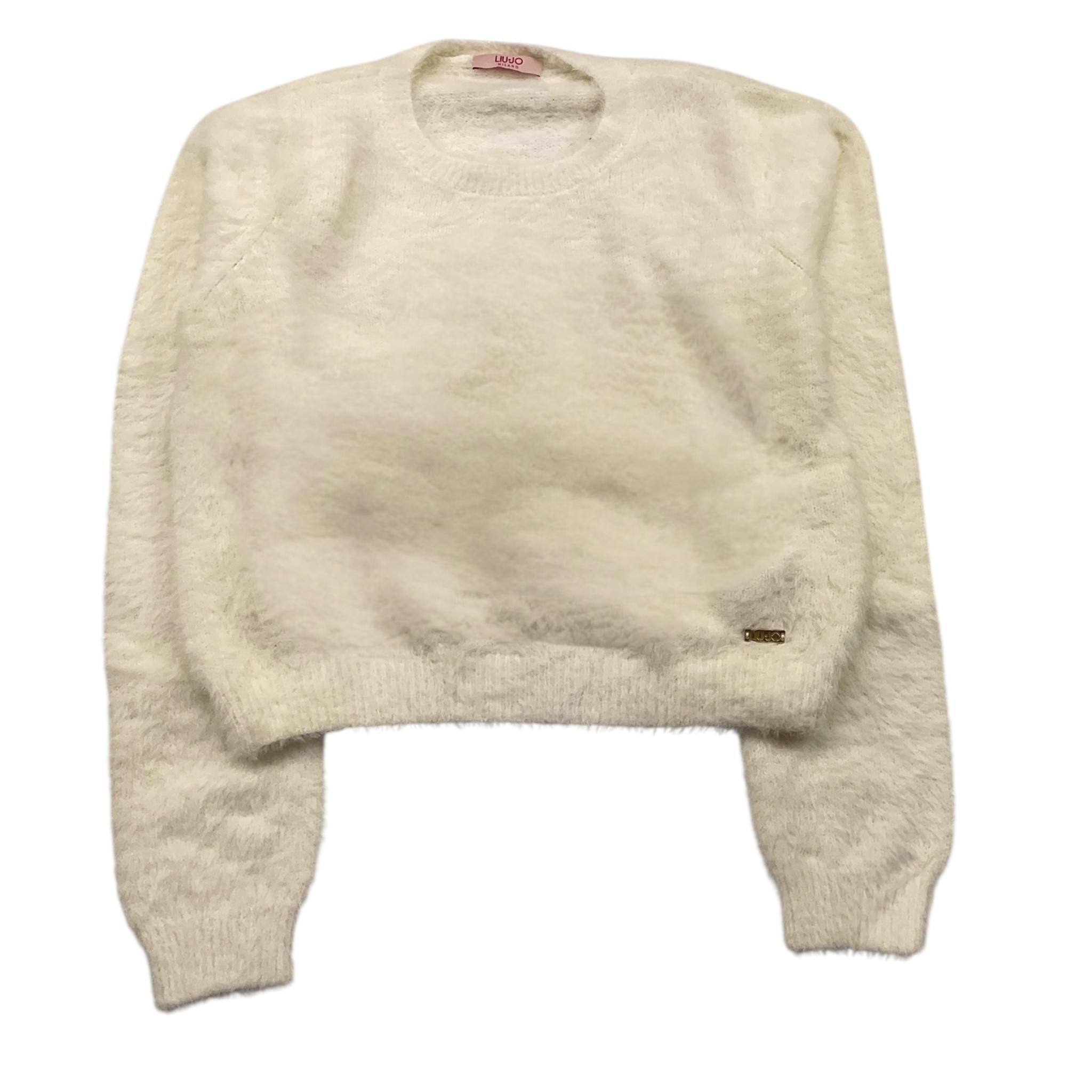 LIU JO maglia tinta unita girocollo Panna per Bambina GF4101X PANNA LIU JO 