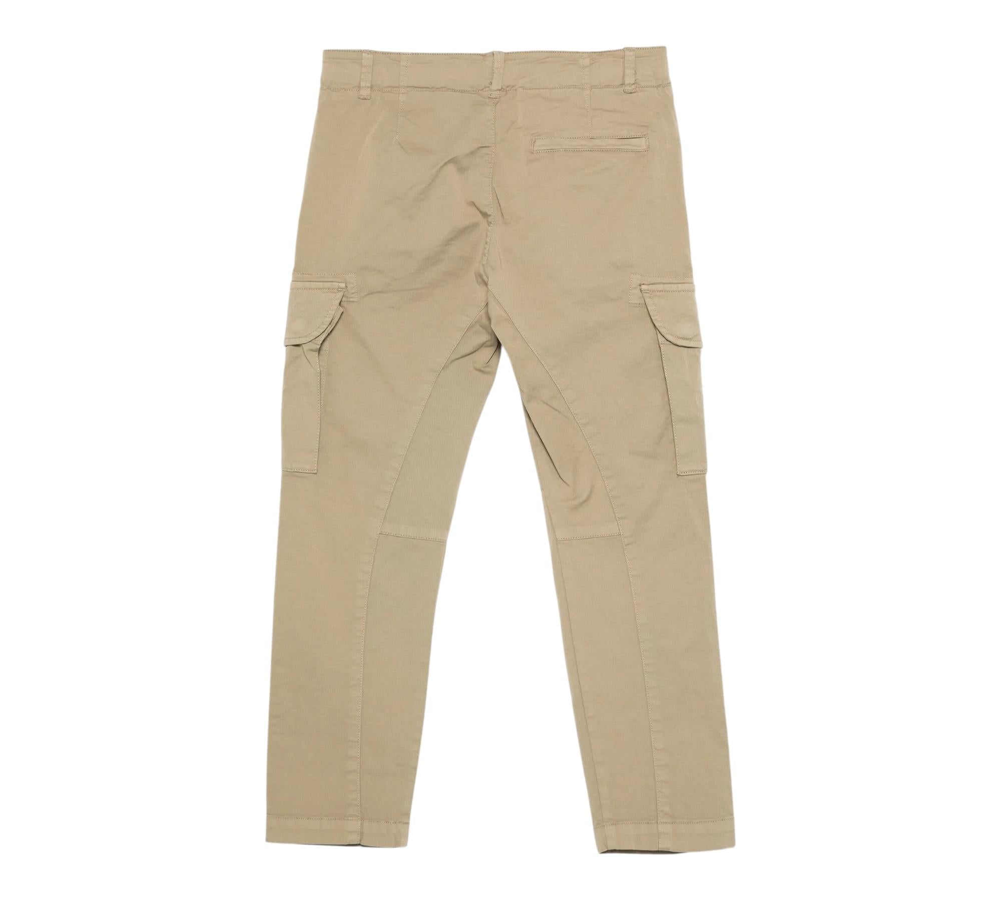 C.P. Company Pantalone Tinta Unita con Girovita Regolabile per Bambino CNP004X BEIGE C.P. COMPANY 